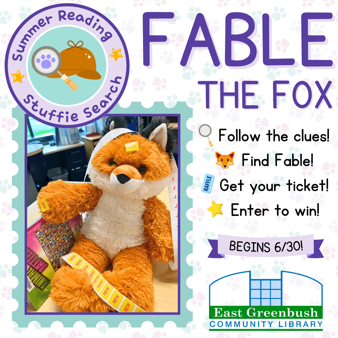 Summer Reading Stuffie Search logo